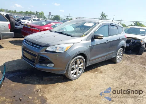 2014 Ford Escape Titanium из США, поврежденный, VIN 1FMCU9JX2EUC46318